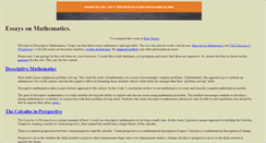 Desktop Screenshot of descmath.com